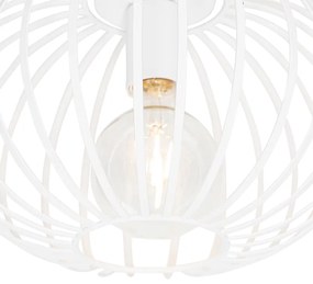 Design plafondlamp wit 30 cm - Johanna Design E27 rond Binnenverlichting Lamp