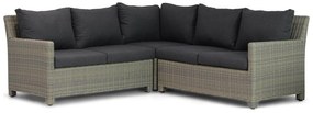 Hoek loungeset 5 personen Wicker Taupe  Garden Collections Lusso