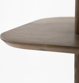 Open Wandkast Eikenhout Bruin - 180x40x180cm.