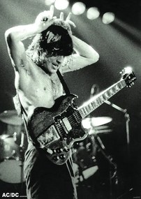 Poster AC/DC - Angus Young 1979, (59.4 x 84 cm)