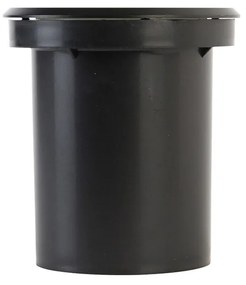 Set van 6 buiten grondspot zwart verstelbaar IP65 - Delux