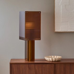 Lamp in gekleurd acryl, Akrilona