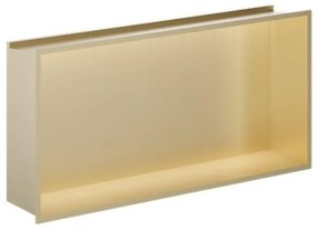 Crosswater Douche Nis - 61x30.5cm - LED-lichtstrip - geborsteld messing NI305610LF
