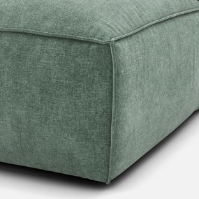 Loungebank links, textuurfluweel, Seven