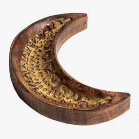 Oribiari Mangohouten Zakdienblad Donker Hout - Sklum