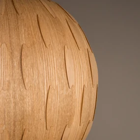 Dutchbone Bond Round Design Hanglamp Hout