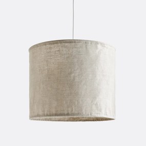 Hanglamp/Lampenkap in gekreukt linnenØ40 cm, Thade