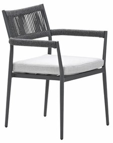 Garden Impressions Tineo lounge dining set 7-delig - donker grijs