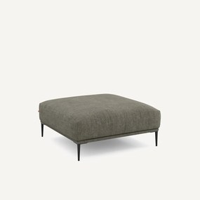 XL voetensteun van katoen en linnen, Oscar, ontwerp Emmanuel Gallina