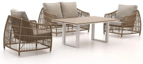 Manifesto Ortello/Fidenza lounge diningset 4-delig 4-zits