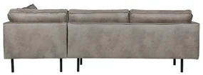 BePureHome Rodeo Hoekbank Rechts Elephant Skin