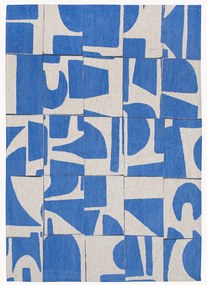 Wasbaar jacquard in- & outdoor vloerkleed Papercut