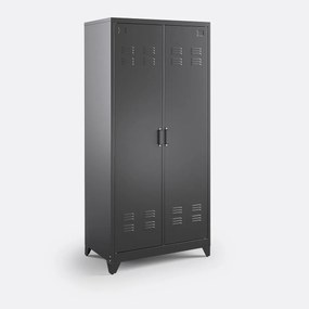 Metalen kast, 2 deuren, Hiba