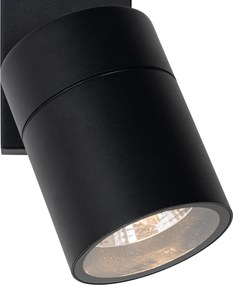 Buitenwandlamp zwart AR70 verstelbaar IP44 - Solo