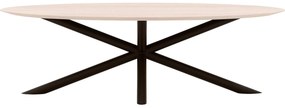 Goossens Excellent Eettafel Gs-1302, Ovaal 240 x 130 cm