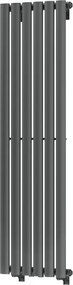 Mexen Oregon decoratieve radiator 1200 x 360 mm, 417 W, antraciet - W202-1200-350-00-66