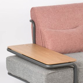 Zuiver Star Pink/Grey Retro Design Daybed - Roze
