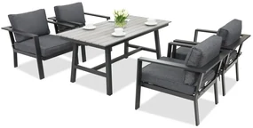Aluminium tuinmeubelen Sydney Premium 4 Garden Point antracyt