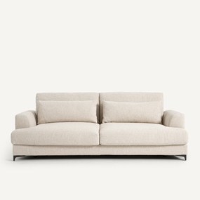 Omvormbare 4-zitsbank in bouclé, Marsile