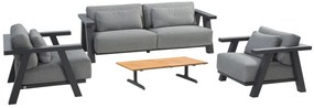 4 Seasons Outdoor Iconic loungeset SALE Loungeset   antraciet weerbestendig
