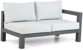 Hoek loungeset 5 personen Aluminium Grijs  Lifestyle Garden Furniture Luca