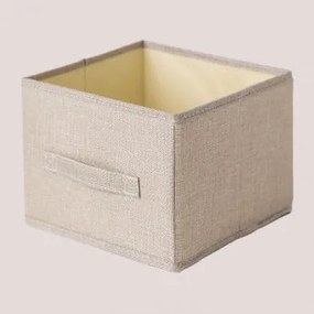 Textiel Opbergdoos Tarinna Beige - Sklum