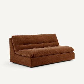 Modulaire 3-zits bank in chenille fluweel, Giuliano