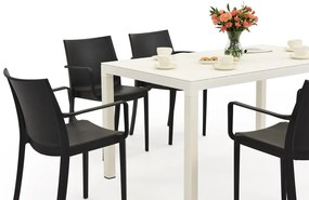 King/Victoria tuinset wit en antraciet voor 6 personen Bica
