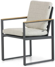 Tuinstoel Aluminium Grijs-antraciet Lifestyle Garden Furniture Faro