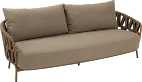 Stoel en Bank Loungeset 5 personen Rope Taupe  4 Seasons Outdoor Biarritz/Fungo