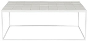 Zuiver Glazed Salontafel Met Keramische Tegels Wit - 93 X 43cm.
