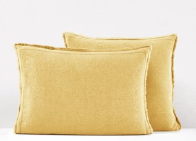 Kussensloop in gewassen linnen Linot