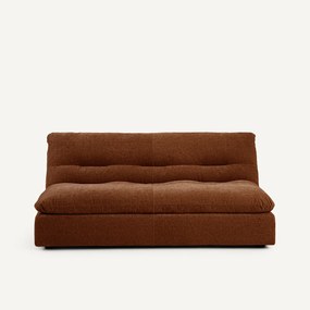 Modulaire 3-zits bank in chenille fluweel, Giuliano