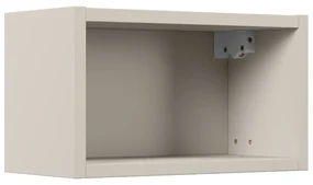 Comad Cashmere half hoge open kast 35x20cm taupe