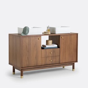 Dubbel wastafelmeubel, Lambro