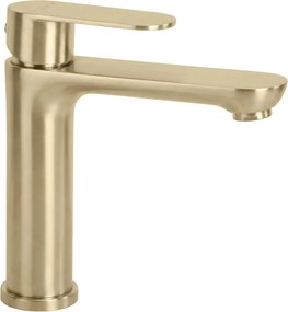 Wastafelkraan REA Logan Brush Gold