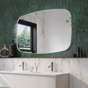 Ben Beau Spiegel 120x4x80 cm Mat Wit