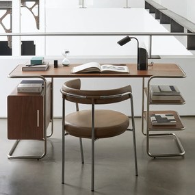 Tafelfauteuil in leer Jubo