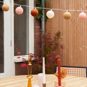 Cotton Ball Lights Outdoor lichtslinger - Starter Kit - Terraza