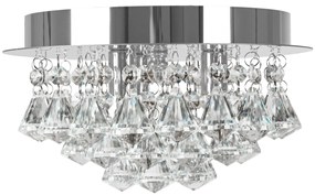 Kristallen plafondlamp APP1039-3C Chroom