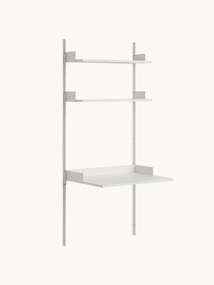 Wandbureau New Works met planken