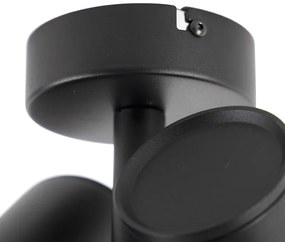 Design spot zwart 2-lichts - Scopio Honey