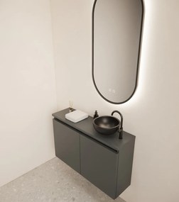 Gliss Design Echo toiletmeubel 80cm graphite