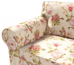 Dekoria IKEA hoes voor Ektorp 2-zits slaapbank - NIEUW model, crème-roze