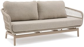 Stoel en Bank Loungeset 5 personen Aluminium/rope Taupe  Lifestyle Garden Furniture Cordoba