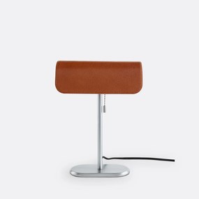 Bureaulamp van verchroomd ijzer, Vilmo