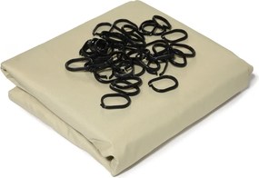 Milos tuinhuisje 3x3m met klamboe en crèmekleurige gordijnen Tuinpunt