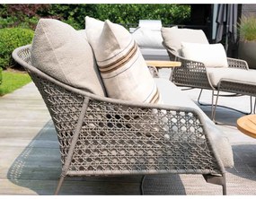 4 Seasons Moretti lounge dining stoel - bruin