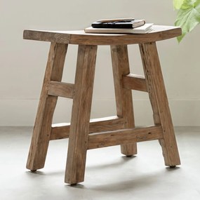 Must Living Shanghai Krukje Gebogen Teak Hout