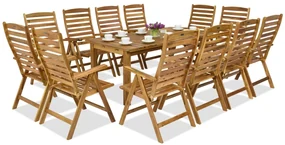Tuinmeubelen van hout Dżakarta/Bombaj 12 Garden Point